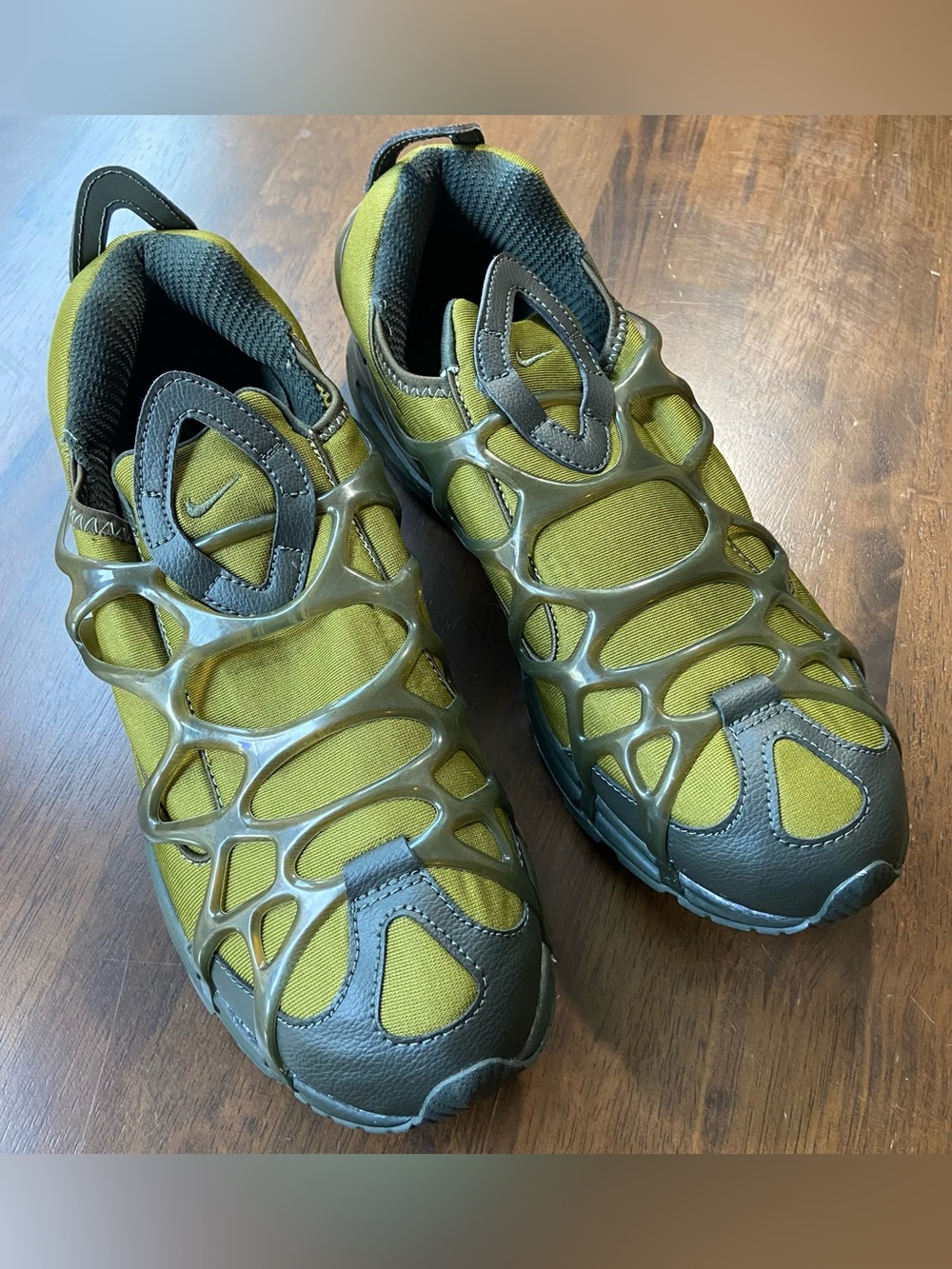 Nike Air Kukini Pilgrim Slip On Sneakers Mens 11 Olive Green DV0659-300